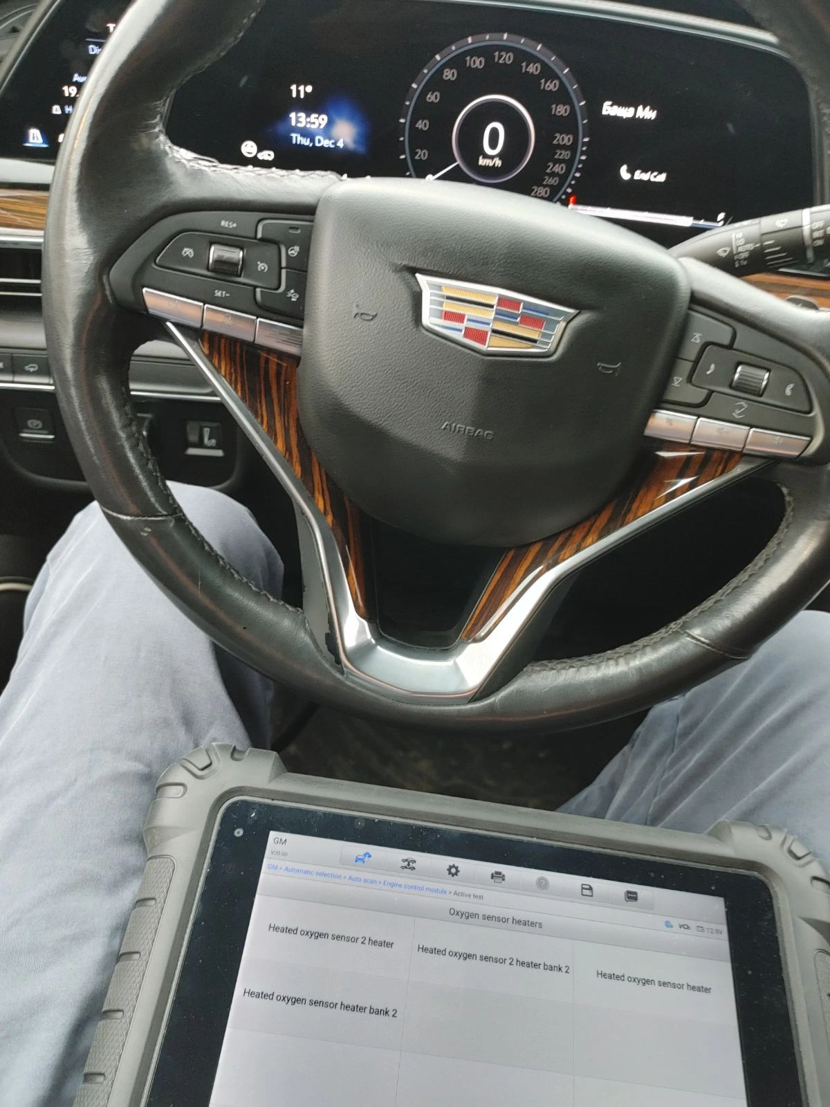 Диагностика на Cadillac